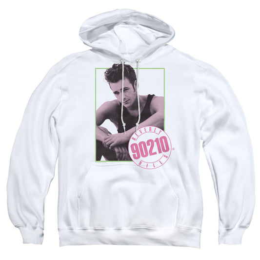 90210 : DYLAN ADULT PULL-OVER HOODIE White 2X