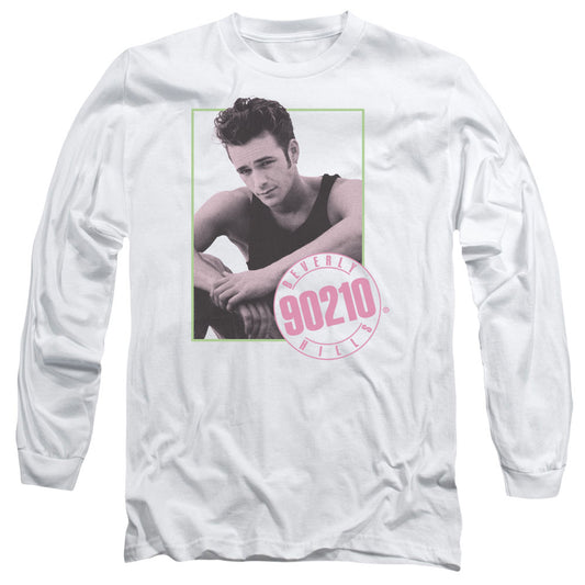90210 : DYLAN L\S ADULT T SHIRT 18\1 WHITE 2X