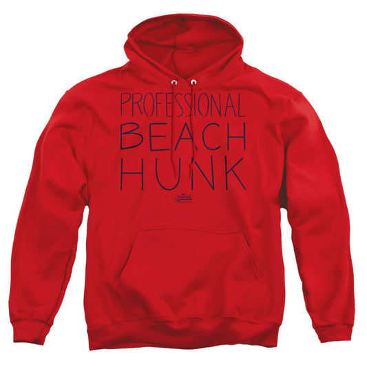 STEVEN UNIVERSE : BEACH HUNK ADULT PULL OVER HOODIE Red SM