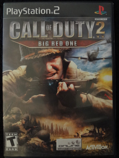 Call of Duty 2 Big Red One Sony PlayStation 2