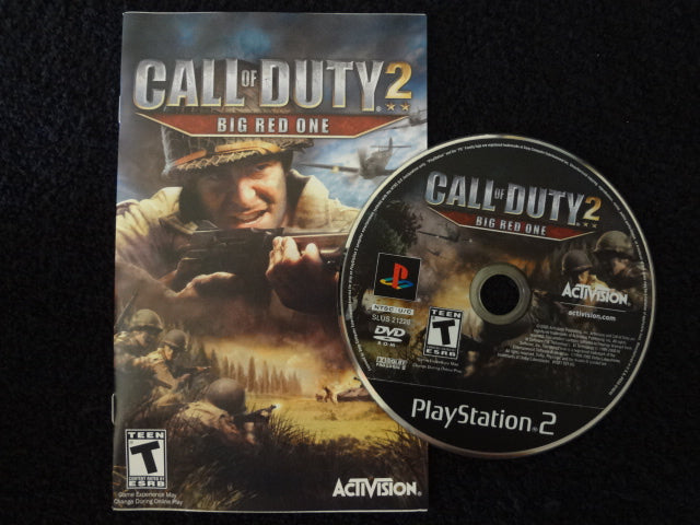 Call of Duty 2 Big Red One Sony PlayStation 2