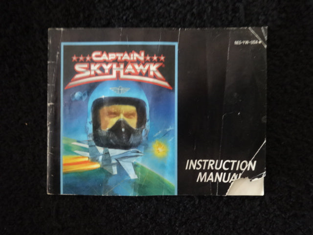 Captain Sky Hawk Instruction Booklet Nintendo Entertainment System