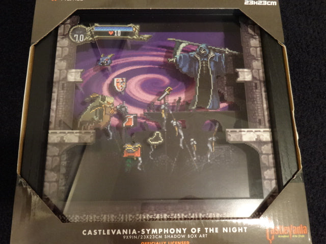 Castlevania Symphony of the Night 3D Pixel Frame