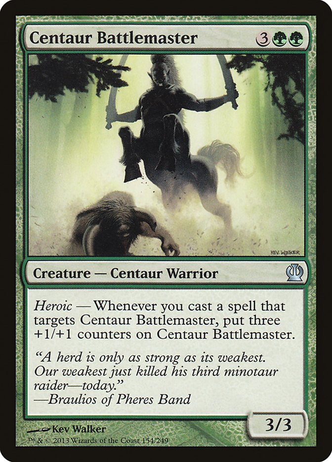 Centaur Battlemaster Magic The Gathering Theros