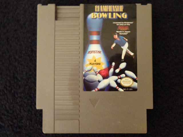 Championship Bowling Nintendo Entertainment System