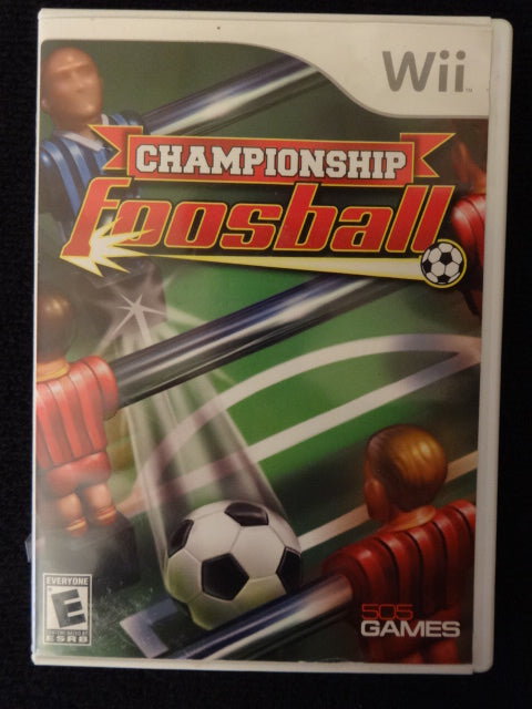 Championship Foosball Nintendo Wii