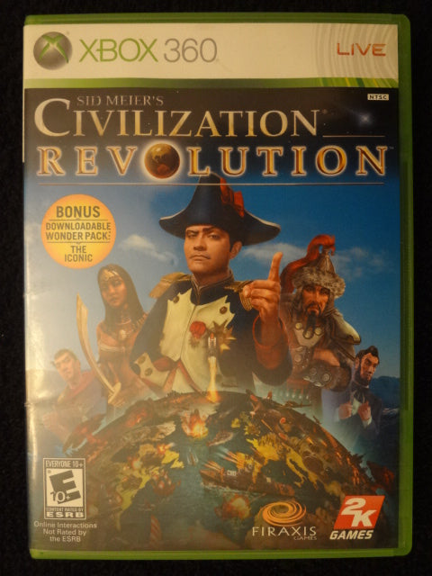 Civilization Revolution Xbox 360