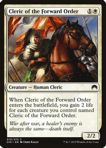 Cleric of the Forward Order Magic The Gathering Magic Origins