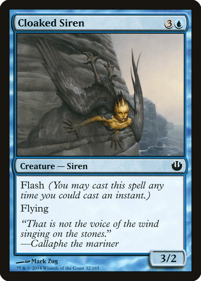 Cloaked Siren Magic The Gathering Journey Into Nyx