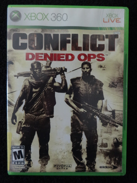 Conflict Denied Ops Microsoft Xbox 360