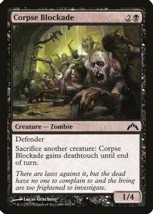 Corpse Blockade Magic The Gathering Gatecrash