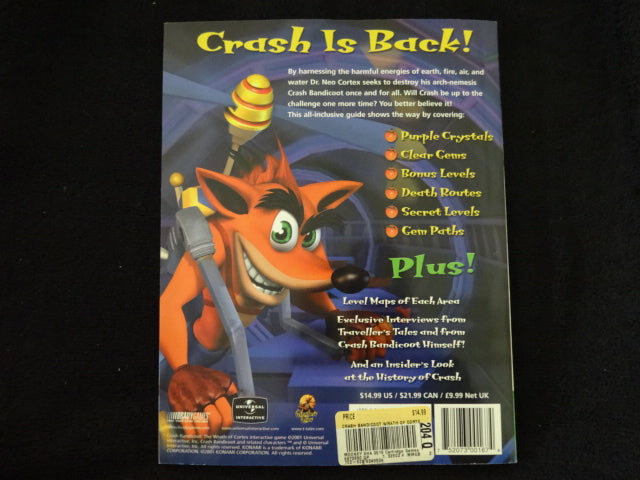 Crash Bandicoot The Wrath Of Cortex Strategy Guide