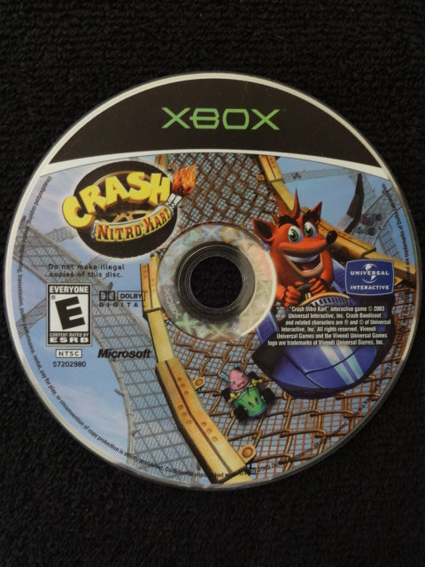 Crash Nitro Racing Microsoft Xbox