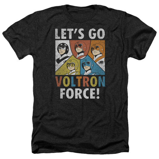 Voltron Force Adult Size Heather Style T-Shirt