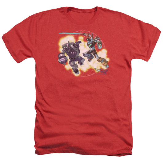 Voltron Robeast Adult Size Heather Style T-Shirt RED