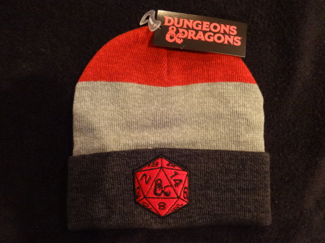 Dungeons & Dragons 20 Sided Knit Hat