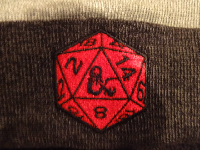Dungeons & Dragons 20 Sided Knit Hat