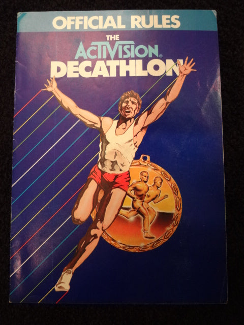 Decathlon Instruction Booklet Atari 2600