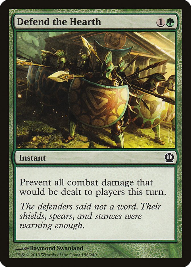 Defend the Hearth Magic The Gathering Theros