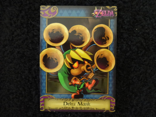 Deku Mask Enterplay 2016 Legend Of Zelda Collectable Trading Card Number 28