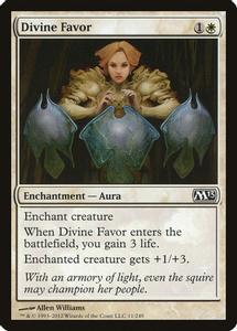 Divine Favor Magic The Gathering Magic 2013 M13