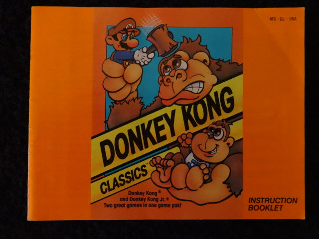 Donkey Kong Classic Nintendo Entertainment System