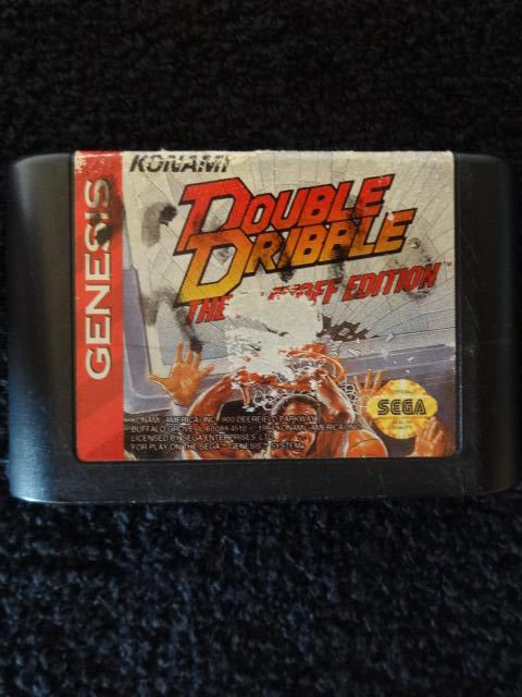 Double Dribble The Playoff Edition Sega Genesis