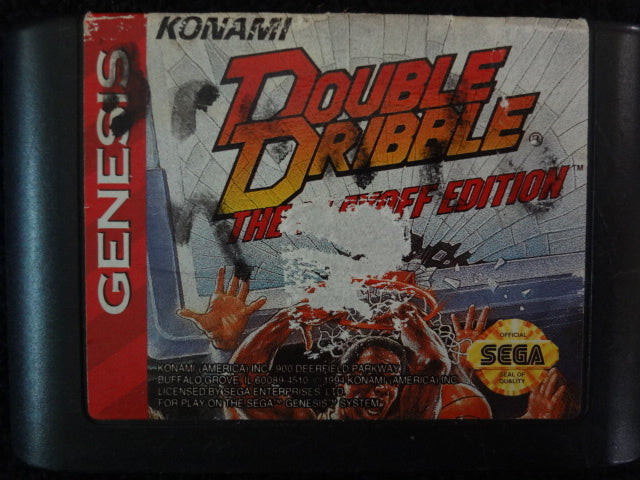 Double Dribble The Playoff Edition Sega Genesis