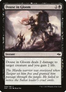 Douse in Gloom Magic The Gathering Fate Reforged