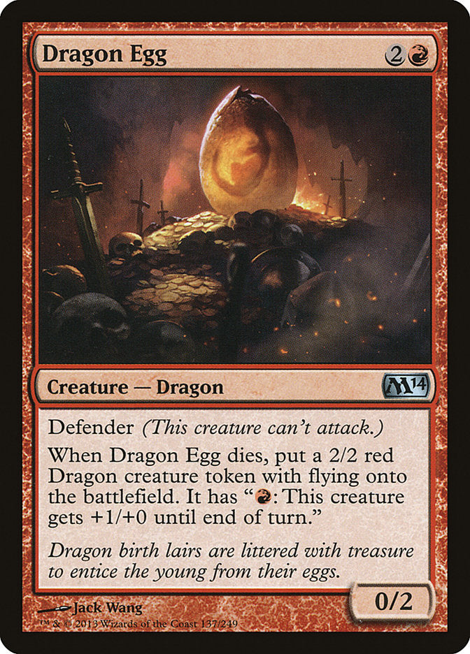 Dragon Egg Magic The Gathering Magic 2014 M14