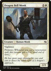 Dragon Bell Monk Magic The Gathering Fate Reforged