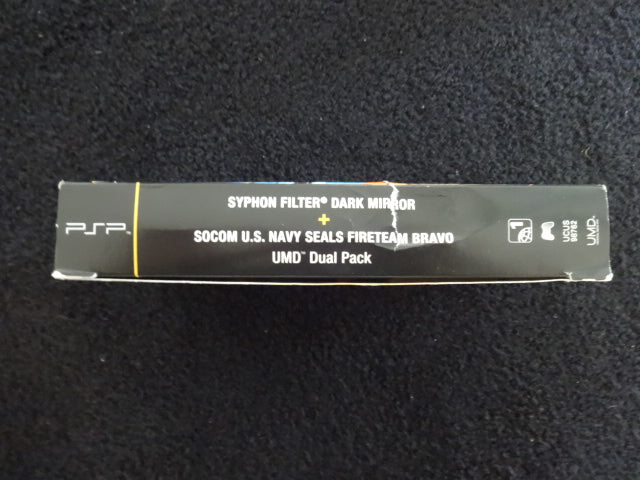 Dual Pack Syphon Filter Dark Mirror Socom U.S. Navy Seals Fireteam Brovo