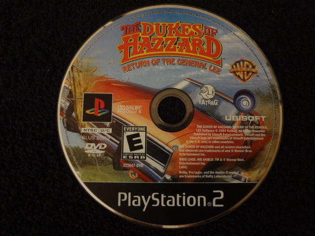 Dukes of Hazzard Return of the General Lee Sony PlayStation 2