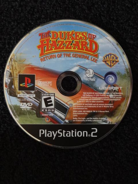 Dukes of Hazzard Return of the General Lee Sony PlayStation 2