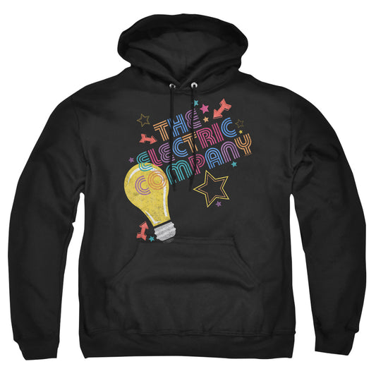 ELECTRIC COMPANY : ELECTRIC LIGHT ADULT PULL OVER HOODIE Black 2X