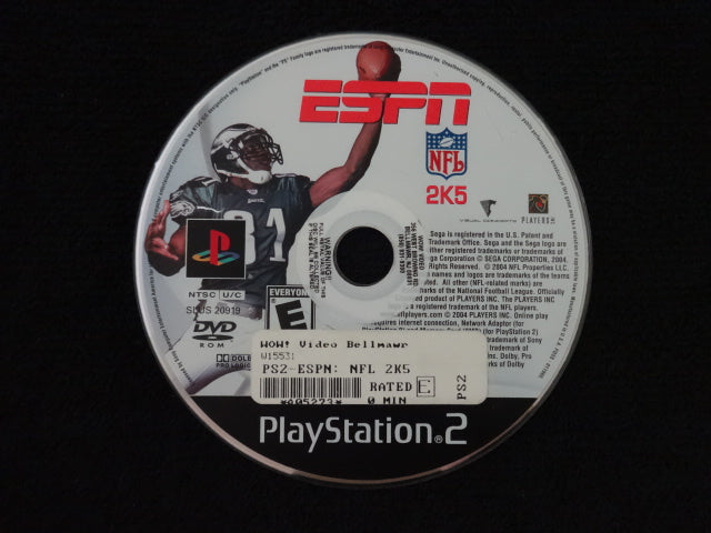ESPN NFL 2K5 Sony PlayStation 2