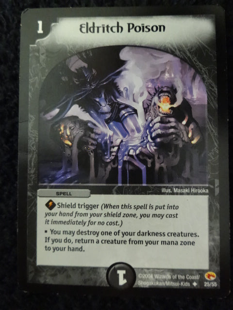 Eldritch Poison Duel Masters Trading Card