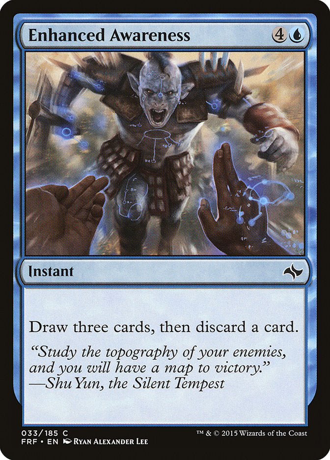 Enhanced Awareness Magic The Gathering Fate Reforged