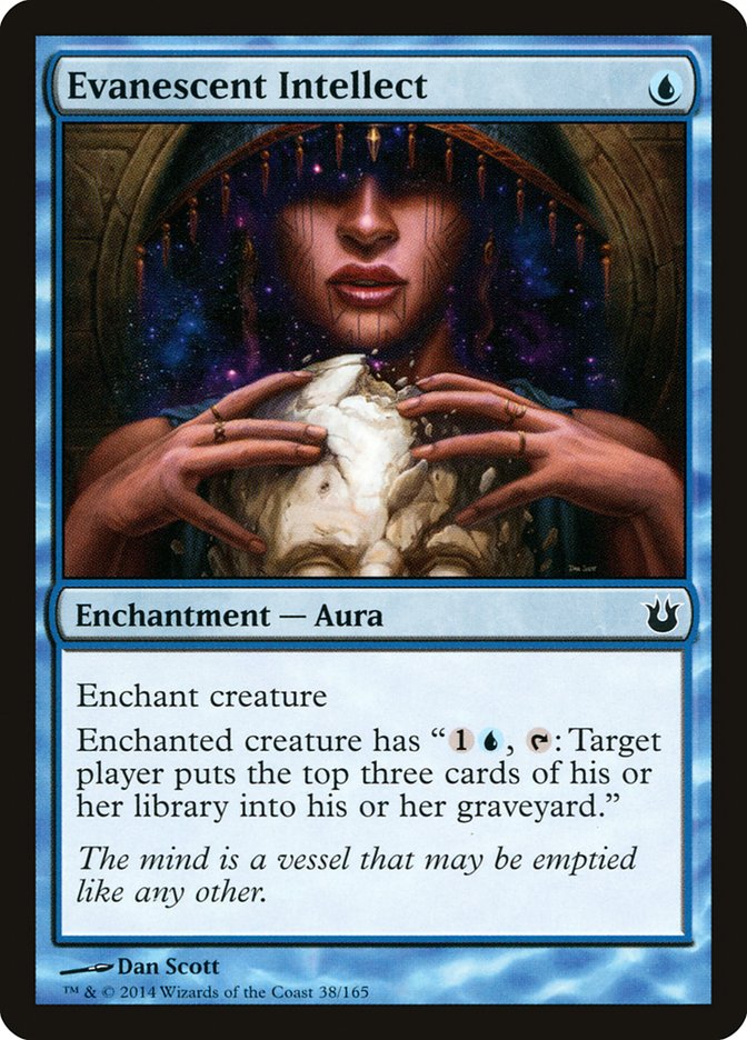 Evanescent Intellect Magic The Gathering Born of the Gods