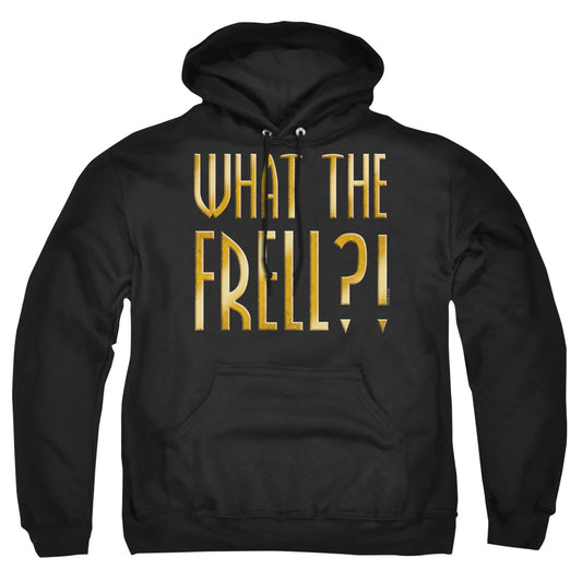 FARSCAPE : WHAT THE FRELL ADULT PULL OVER HOODIE Black XL