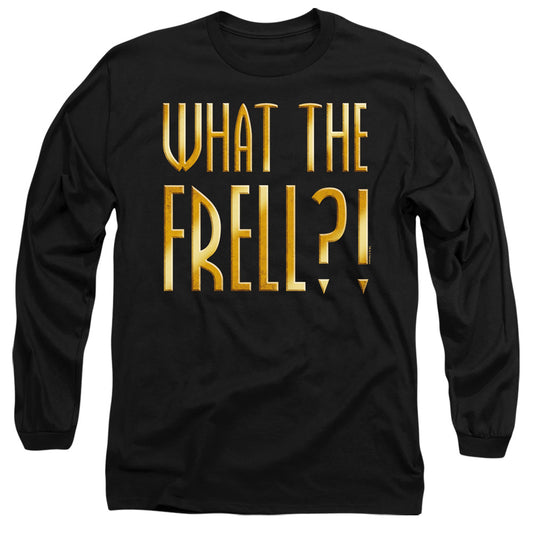 FARSCAPE : WHAT THE FRELL L\S ADULT T SHIRT 18\1 BLACK XL