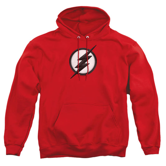 FLASH : JESSE QUICK LOGO ADULT PULL OVER HOODIE Red 2X