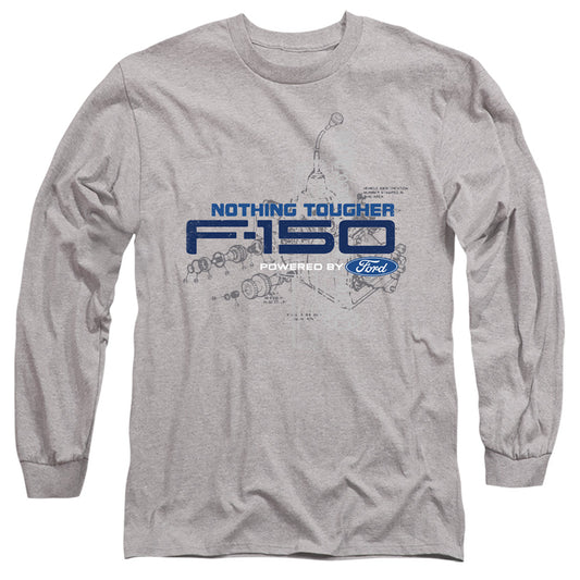 FORD TRUCKS : ENGINE SCHEMATIC L\S ADULT T SHIRT 18\1 Athletic Heather 2X