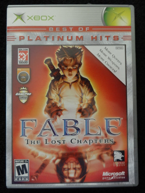 Fable The Lost Chapters Microsoft Xbox 360