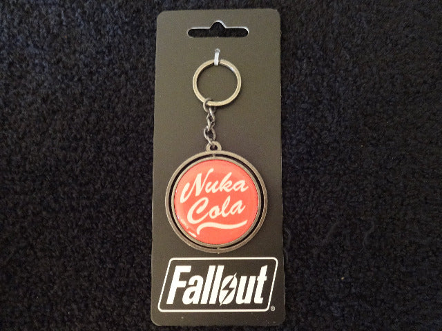 Fallout Pip Boy Nuka Cola Spinner Keychain