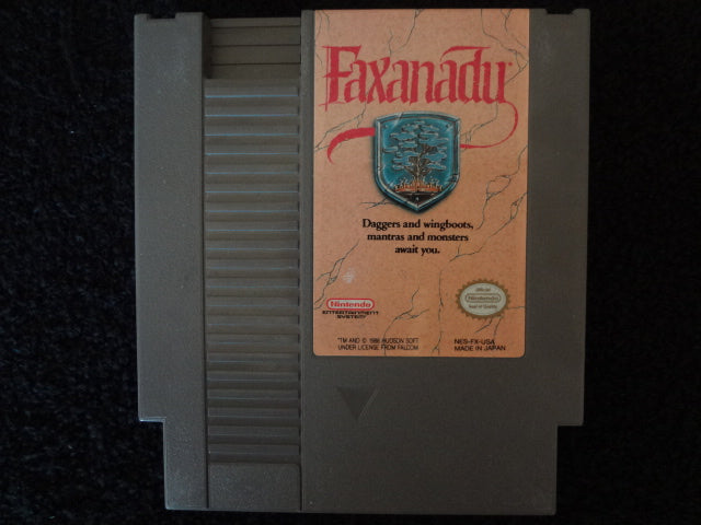 Faxanadu Nintendo Entertainment System