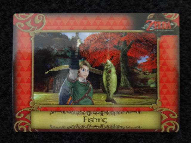 Fishing Enterplay 2016 Legend Of Zelda Collectable Trading Card Number 51