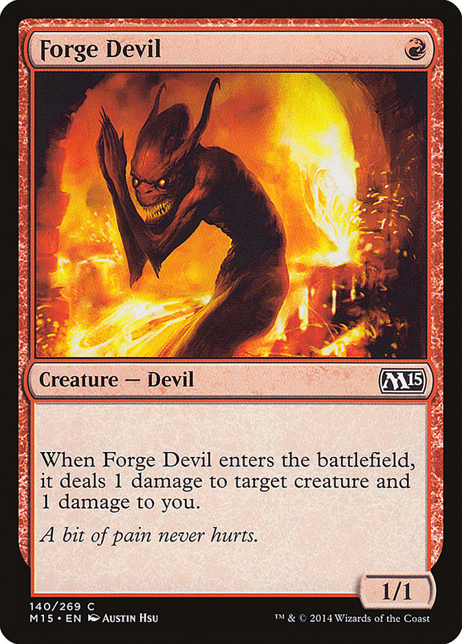 Forge Devil Magic The Gathering Magic 2015 M15