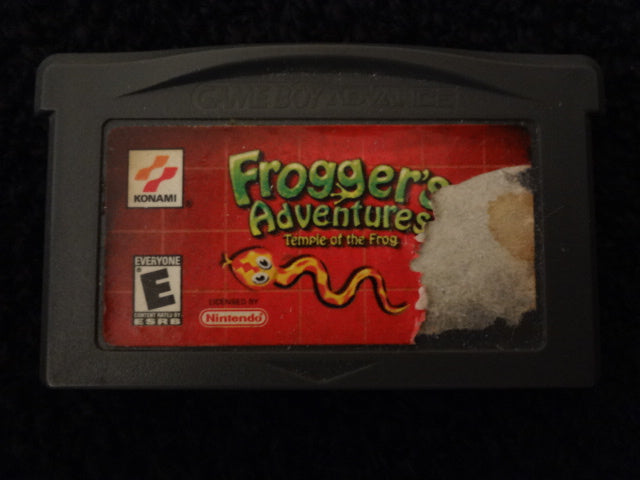 Frogger's Adventures Temple of the Frog Nintendo GameBoy Advance