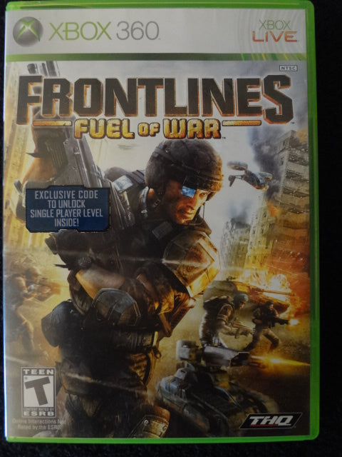 Frontlines Fuel Of War Microsoft Xbox 360